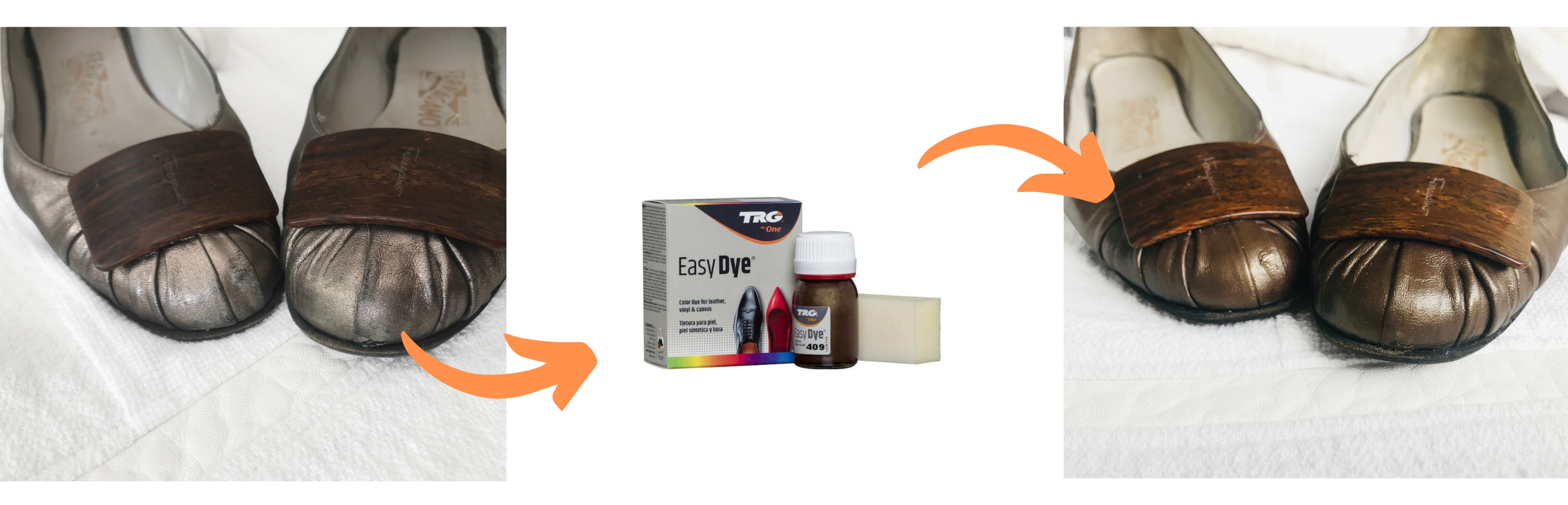 Bronzová Barva na kůži Easy Dye TRG Bronze 409